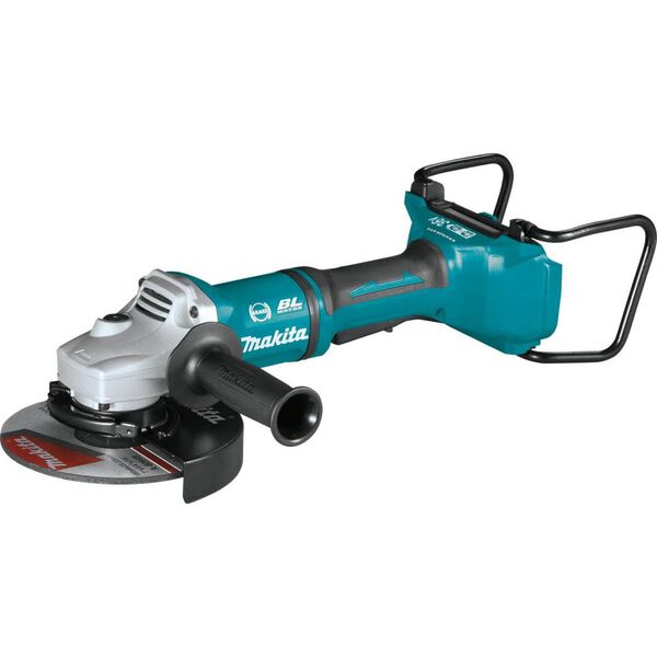 Makita cordless 7 inch angle grinder XAG12PT1-R paddle switch brushless tool