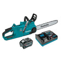Makita XGT 18 in. 40V max Brushless Cordless Chainsaw Kit with 5.0Ah Battery