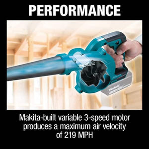 Makita 18V LXT cordless variable speed blower