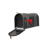 Postal PRO Carlton Post Mount Mailbox Pewter