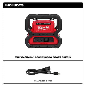Milwaukee M18 backup power system battery