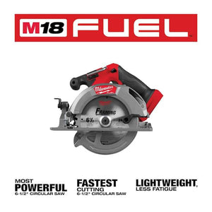 Milwaukee brushless cordless saw for wood cutting