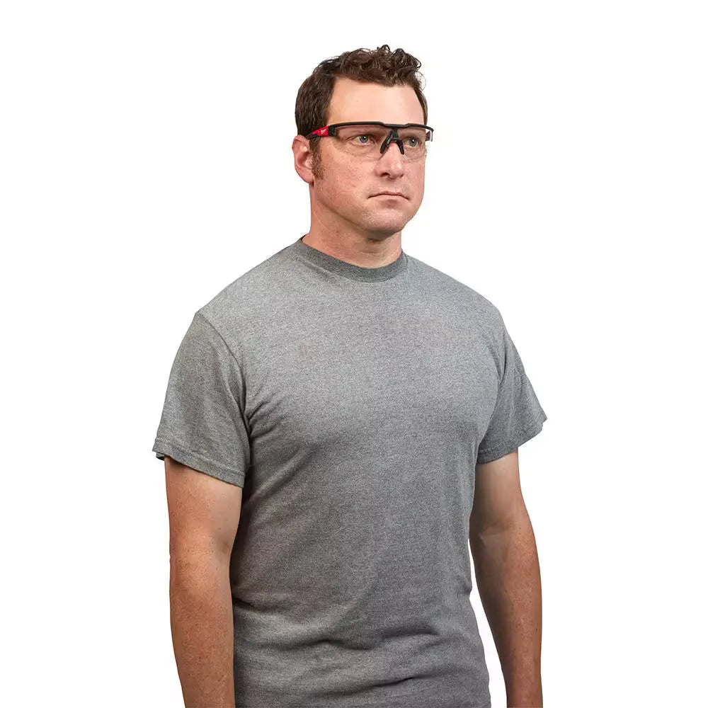 Milwaukee 48-73-2010 Clear Safety Glasses - Anti-Scratch Lens