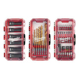 Milwaukee SHOCKWAVE Impact Duty Alloy Steel Screwdriver Bit Set with PACKOUT Case (60-Piece)