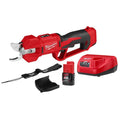 Milwaukee M12 12V Cordless Brushless Pruner Shears Kit with 2.0 Ah Battery &amp; Charger