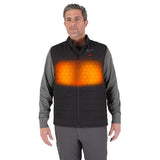 Milwaukee Men's Large M12 12-Volt Lithium-Ion Cordless AXIS Black Heated Vest Kit with (1) 2.0 Ah Battery and Charger