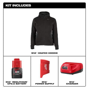 Milwaukee women's heated work jacket