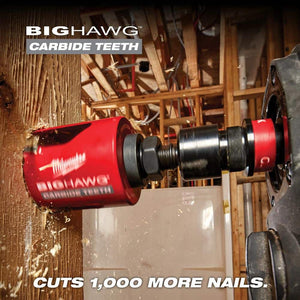 Milwaukee 49-56-9295 BIG HAWG Carbide Hole Saw Kit 9 Piece