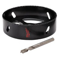 Milwaukee 6-3/8 in. Carbide Recessed Light Hole Saw with Pilot Bit