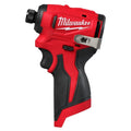 Milwaukee M12 12V Lithium-Ion Subcompact Brushless Cordless 1/4 in. Hex Impact Driver (Tool-Only) – 3450-20