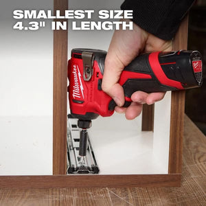 Milwaukee M12 1/4 in. Hex Impact Driver Tool Only #condition_open-box