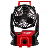Milwaukee M18 Brushless Cordless PACKOUT Jobsite Fan – Portable Jobsite Cooling (Tool Only, Open Box)