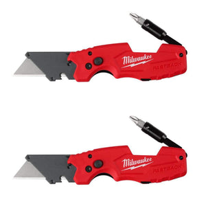 Milwaukee 48-22-1505D 6 in1 Folding Utility Knife 2-Pack