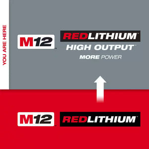 Milwaukee 48-11-2450 M12 REDLITHIUM HO XC5.0 Battery Pack