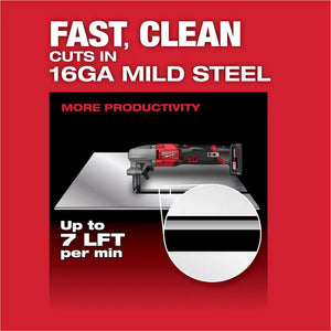 Milwaukee 2476-20 M12 FUEL 16-Gauge Brushless Nibbler Variable Speed Tool Only