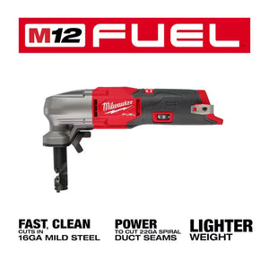 Milwaukee 2476-20 M12 FUEL 16-Gauge Brushless Nibbler Variable Speed Tool Only