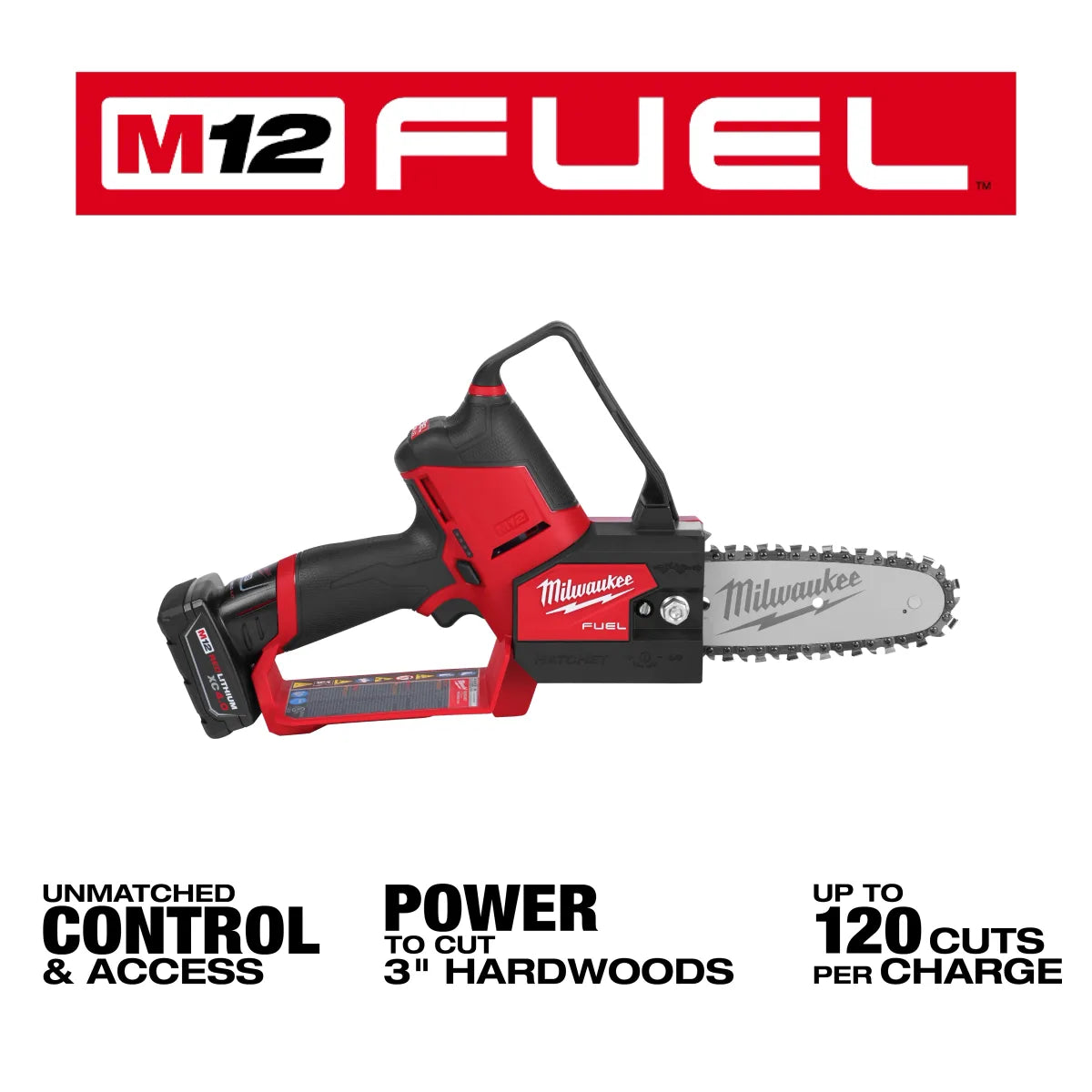 Milwaukee 2527-20 M12 FUEL 6 in. Pruning Saw HATCHET - Tool Only