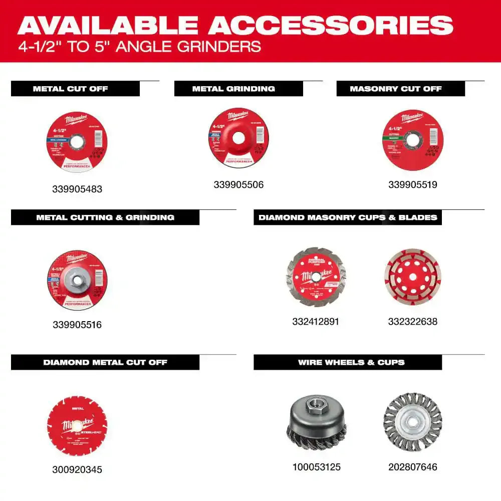 Milwaukee 2686-20 M18 Brushless Angle Grinder