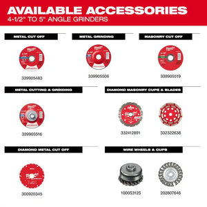 Milwaukee 2686-20 M18 Brushless Angle Grinder