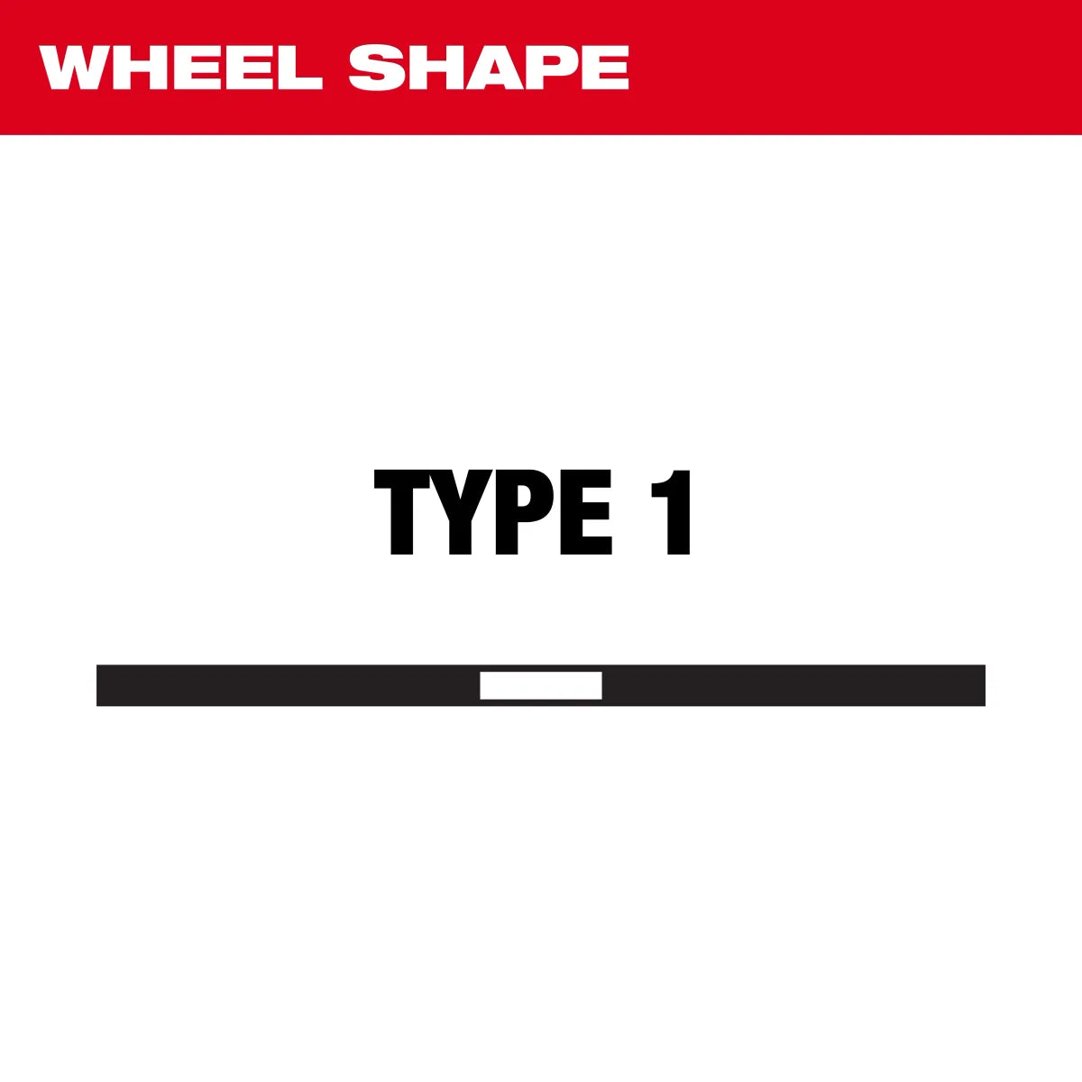 Milwaukee 49-94-0005 4-1/2 in. Metal Cut-Off Wheel - Type 1
