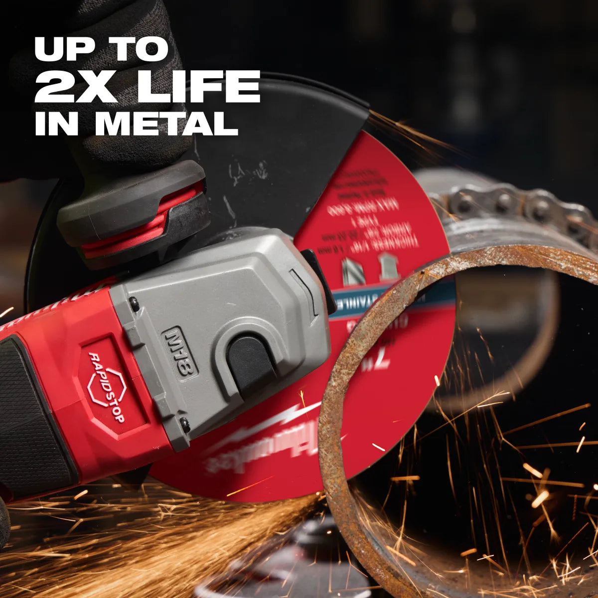 Milwaukee 49-94-0005 4-1/2 in. Metal Cut-Off Wheel - Type 1