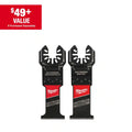 Milwaukee 49-25-1561W Nitrus Carbide Multi-Tool Blades (2-Pack)