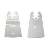 Milwaukee 2 in. Stainless Steel Universal Fit Rigid/Flex Scraper Oscillating Blade