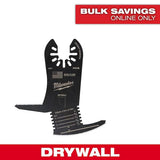 Milwaukee 5-in-1 High Carbon Steel Universal Fit Drywall Oscillating Multi-Tool Blade