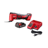 Milwaukee M18 18V Lithium-Ion Cordless Oscillating Multi-Tool Kit with One 2.0 Ah Battery &amp; Charger