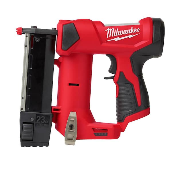 Milwaukee M12 12-Volt 23-Gauge Lithium-Ion Cordless Pin Nailer (Tool-Only)