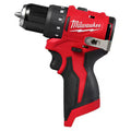 Milwaukee M12 12V Lithium-Ion Subcompact Brushless Cordless 3/8 in. Drill Driver (Tool-Only)