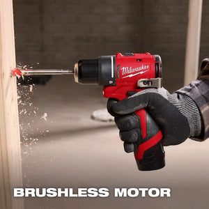 Milwaukee M12 drill for installation tasks