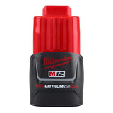 Milwaukee M12 12-Volt Lithium-Ion 2.0 Ah Compact Battery Pack