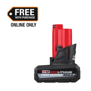 Milwaukee 48-11-2450 M12 REDLITHIUM HO XC5.0 Battery Pack