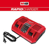 Milwaukee M18 18-Volt Lithium-Ion Dual Bay Rapid Battery Charger