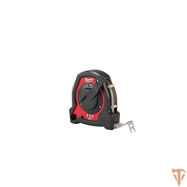 Milwaukee 100 ft Closed Reel Long Tape Measure – O #condition_open-box
