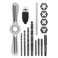 Milwaukee SAE Tap and Die Set with Hex-LOK 2-in-1 Handle (15-Piece)