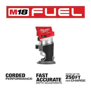 Milwaukee M18 compact router cordless