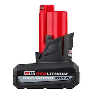 Milwaukee 48-11-2450 M12 REDLITHIUM HO XC5.0 Battery Pack