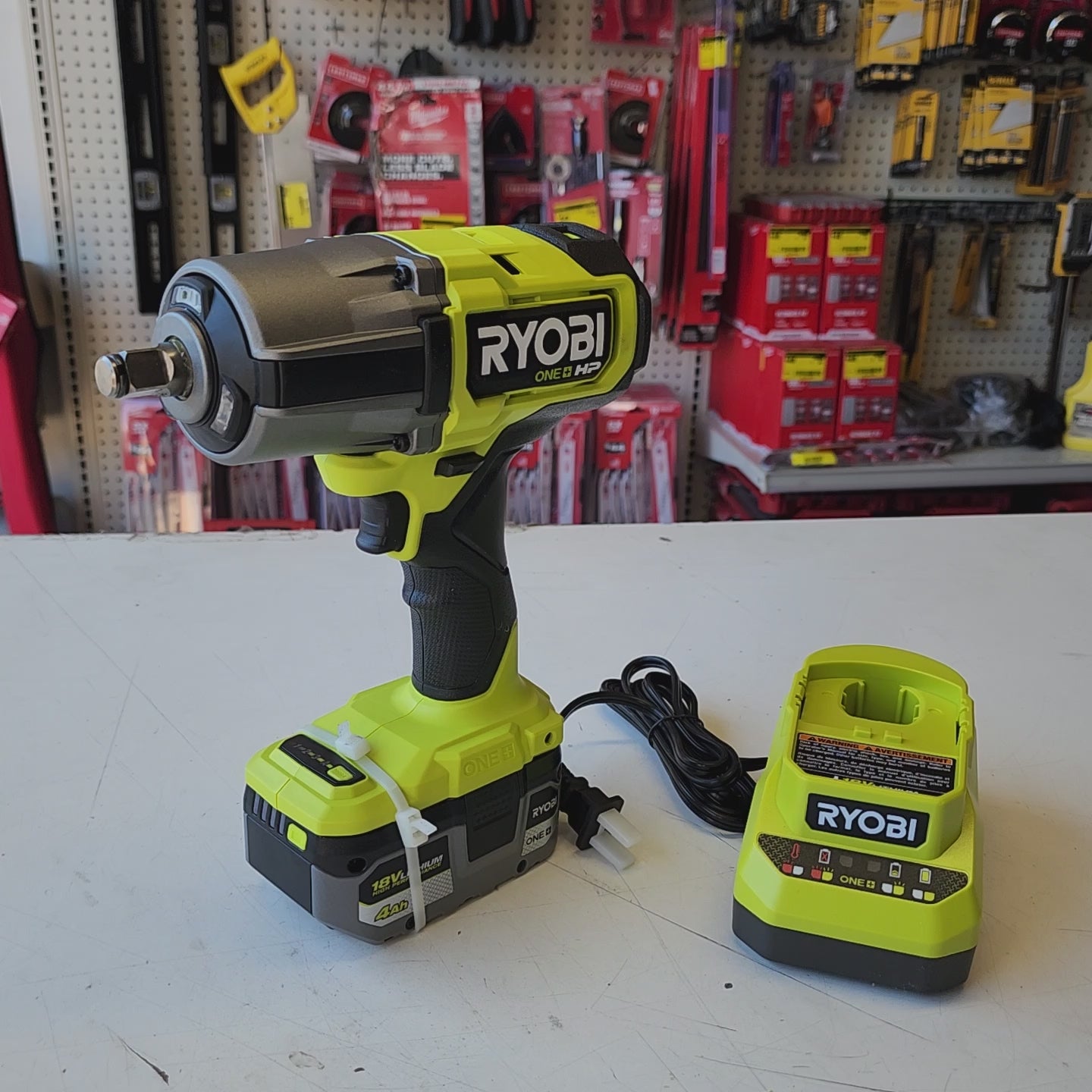 RYOBI brushless fastening tool