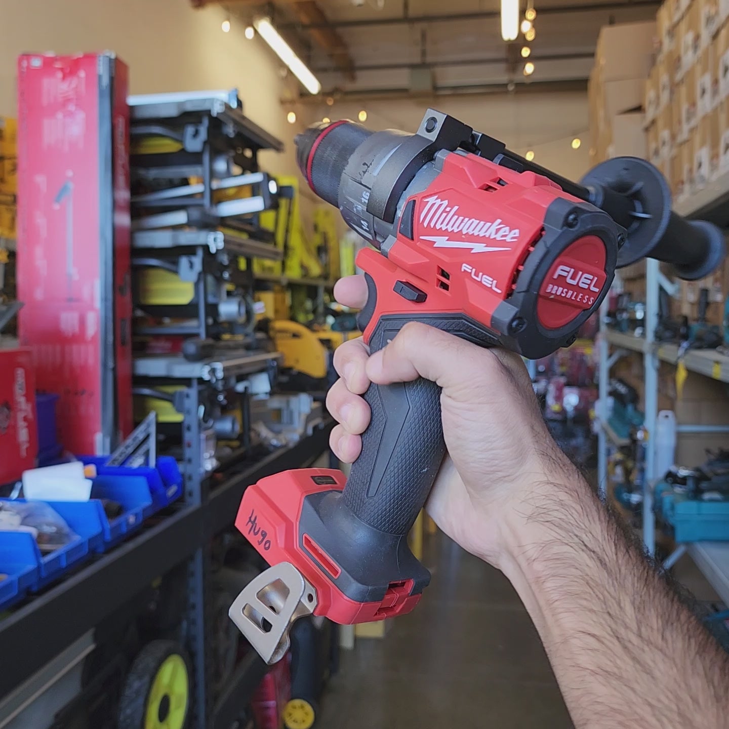 Milwaukee professional drill driver cordless