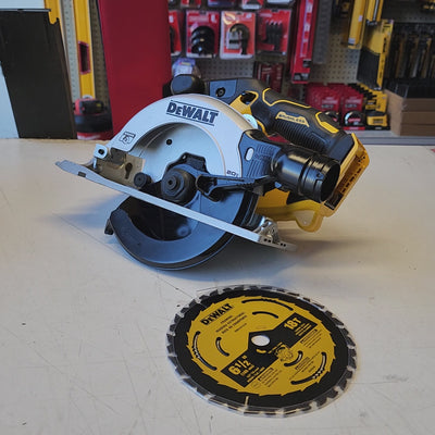 DEWALT DCS565B 20V MAX circular saw for framing and cutting applications