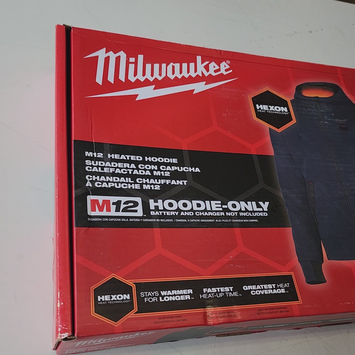 Milwaukee battery powered jacket