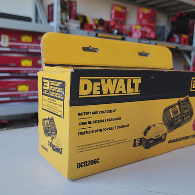 DEWALT power accessory kit with battery and charger