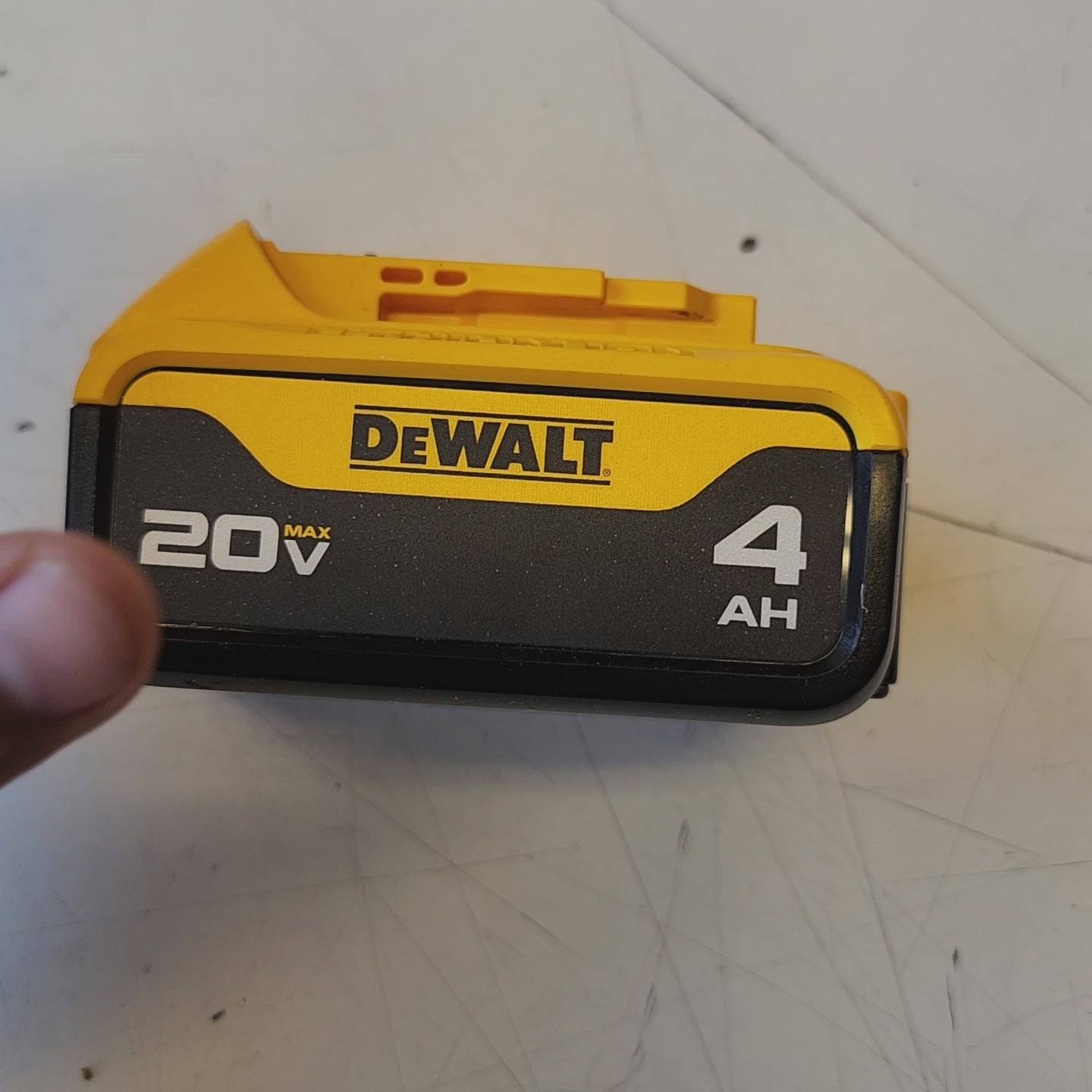 DEWALT 20V MAX battery for drills and drivers