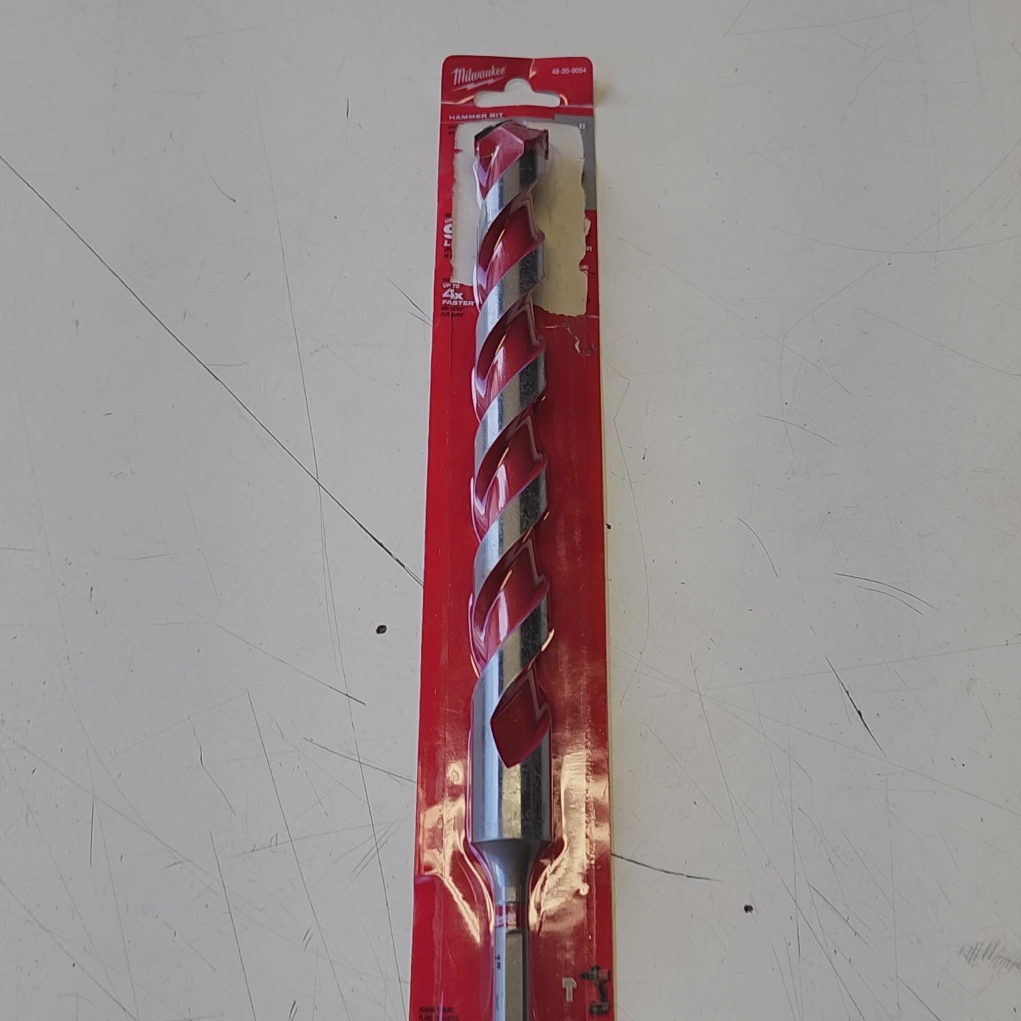 Milwaukee long masonry drill bit