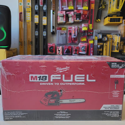 Milwaukee 14 inch cordless chainsaw cutting tool