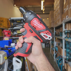 Milwaukee cordless screwdriver lightweight portable tool