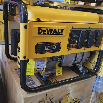 DEWALT jobsite generator reliable power solution