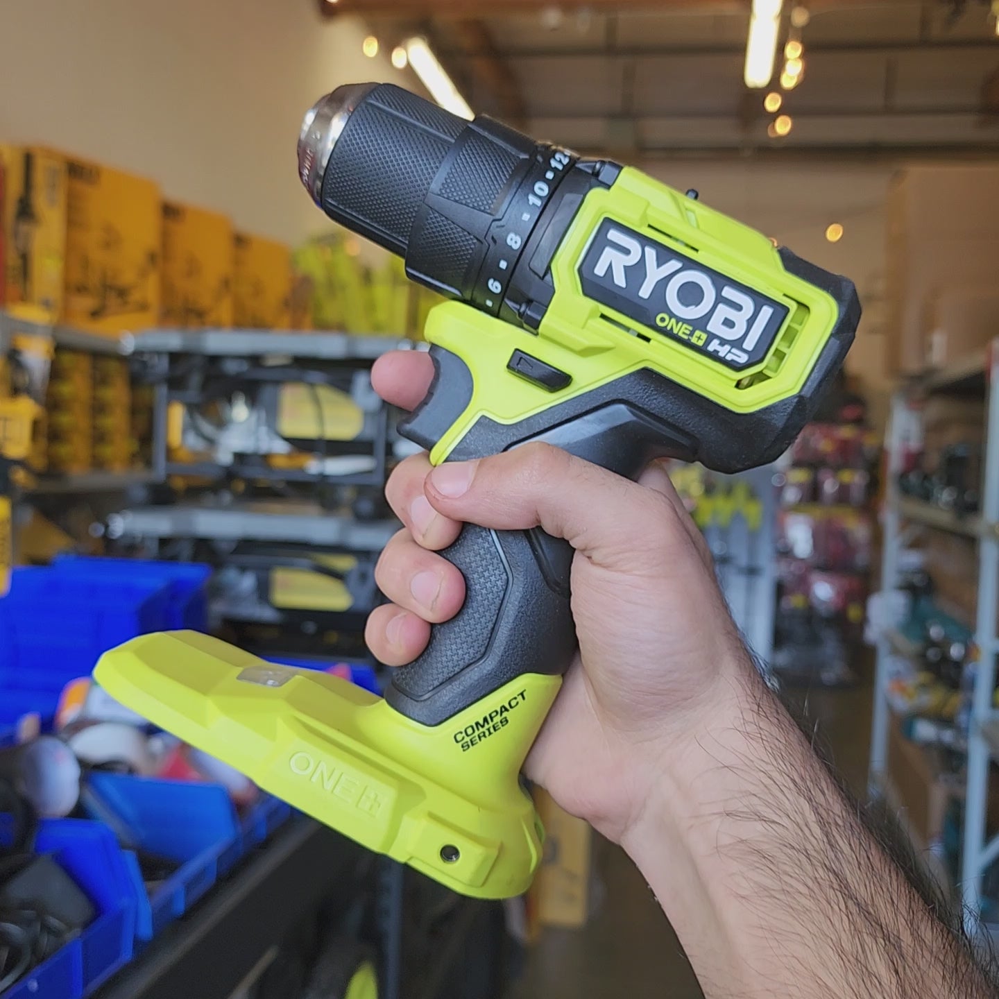RYOBI ONE+ HP 18V drill driver brushless compact power tool